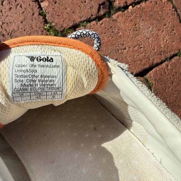 GOLA - Women's US9 Colorblock Suede Sneakers Trident Trainers - Picture 4 of 6